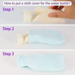 Baby Colic, Gas and Upset Stomach Relief,Heated Tummy Wrap,Infant Swaddling Belly Belt with Soothing Warmth,Newborns Bellyband,Relieve intestinal colic, Soothe Colic Discomfort,Hot water bottles(Blue) - Image 6